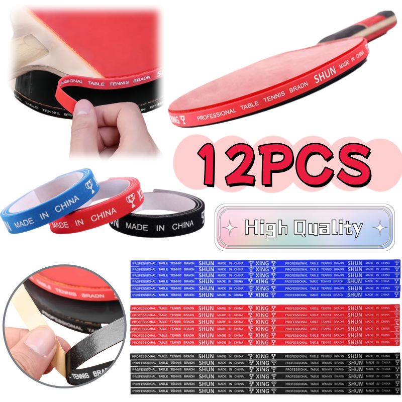Table Tennis Defense - 1/6/12Pcs Thickened Table Tennis Racket Edge