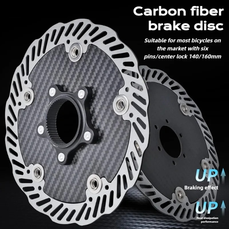 Table Tennis Eleven - Carbon Fiber Brake Disc 140/160/180mm Lightweight