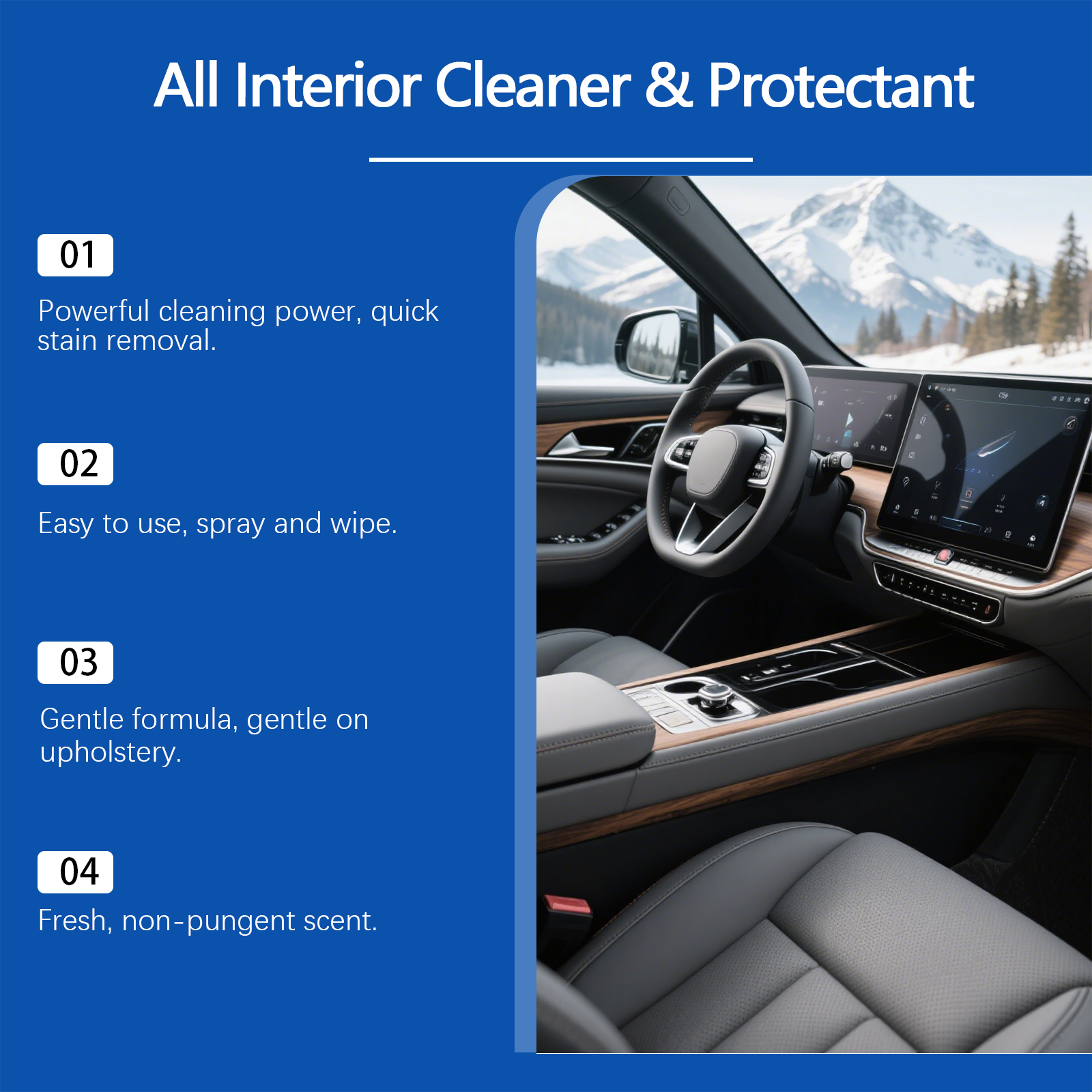 Car Interior Foam Cleaner Spra - Rubber Cleaner Foam のレビューと価格