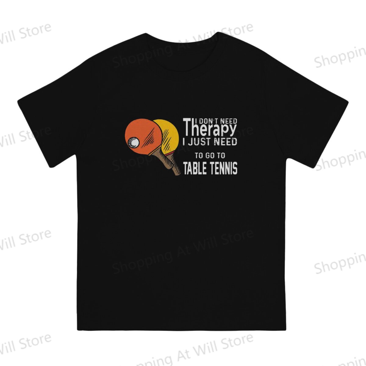 Tops 100% Cotton Leisure Sport - Table Tennis China のレビューと価格