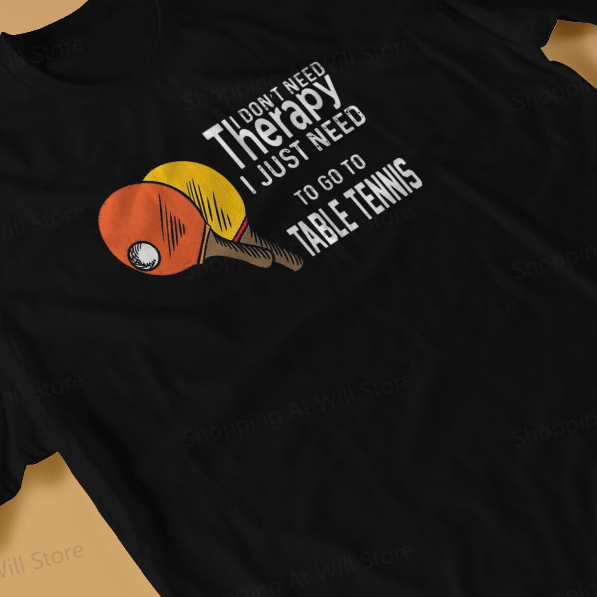 Tops 100% Cotton Leisure Sport - Table Tennis China のレビューと価格