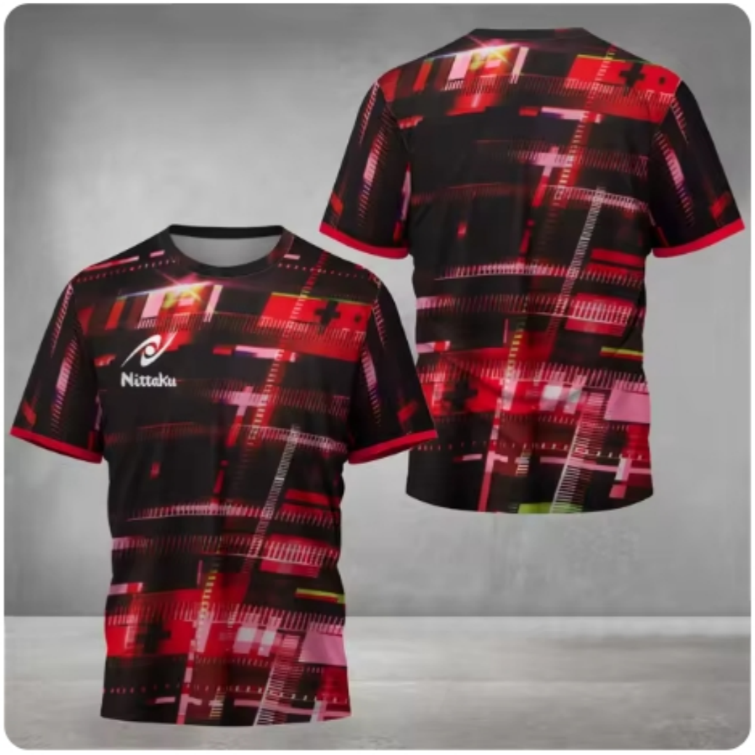 Nittaku Table Tennis T-shirt V - Table Tennis China のレビューと価格