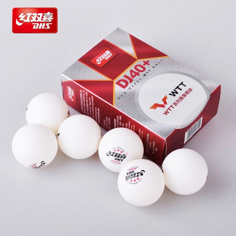 6pcs Original DHS WTT Ping Pon - Table Tennis Game Pc のレビューと価格