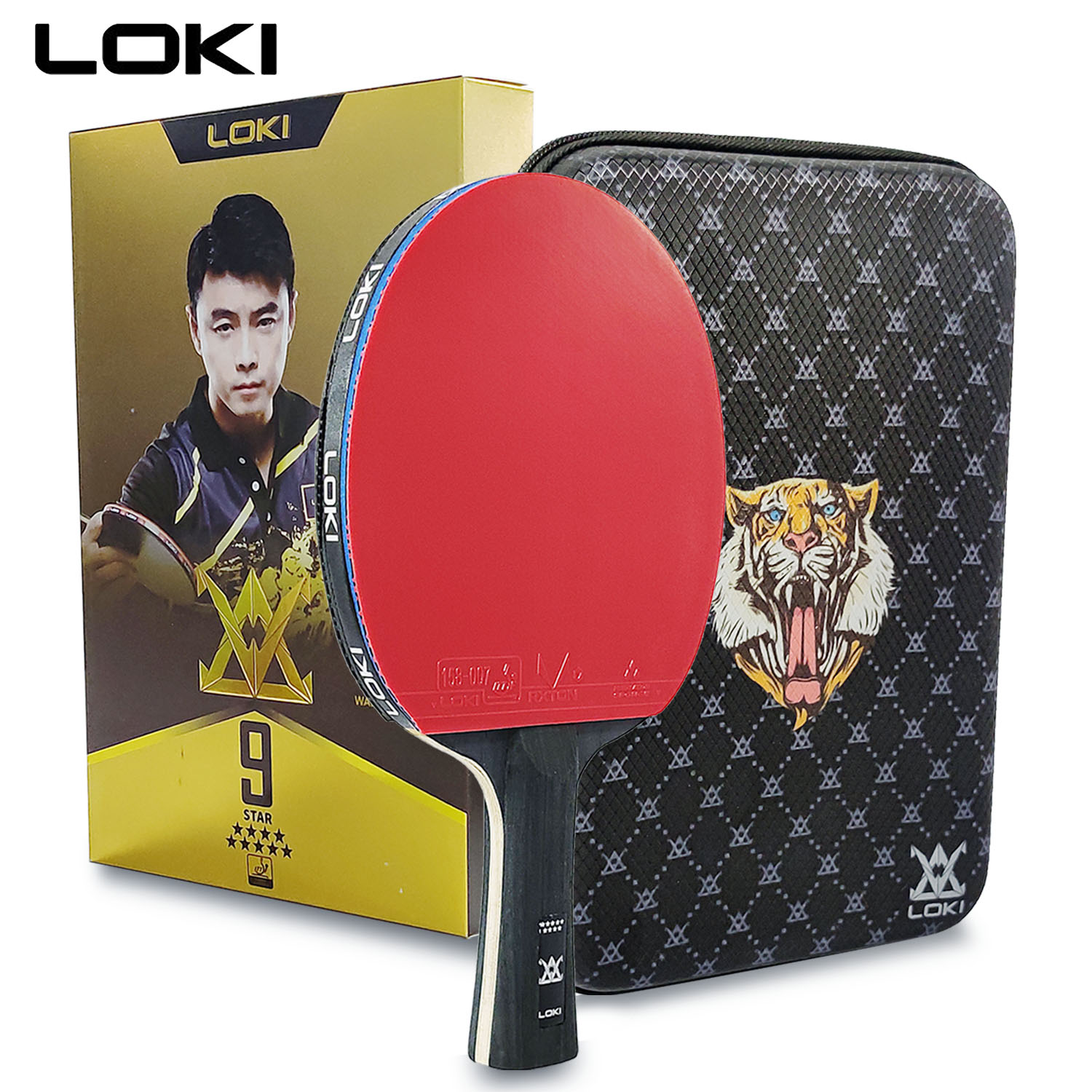 LOKI 9 Star Table Tennis Racke - Table Tennis Eleven のレビューと価格