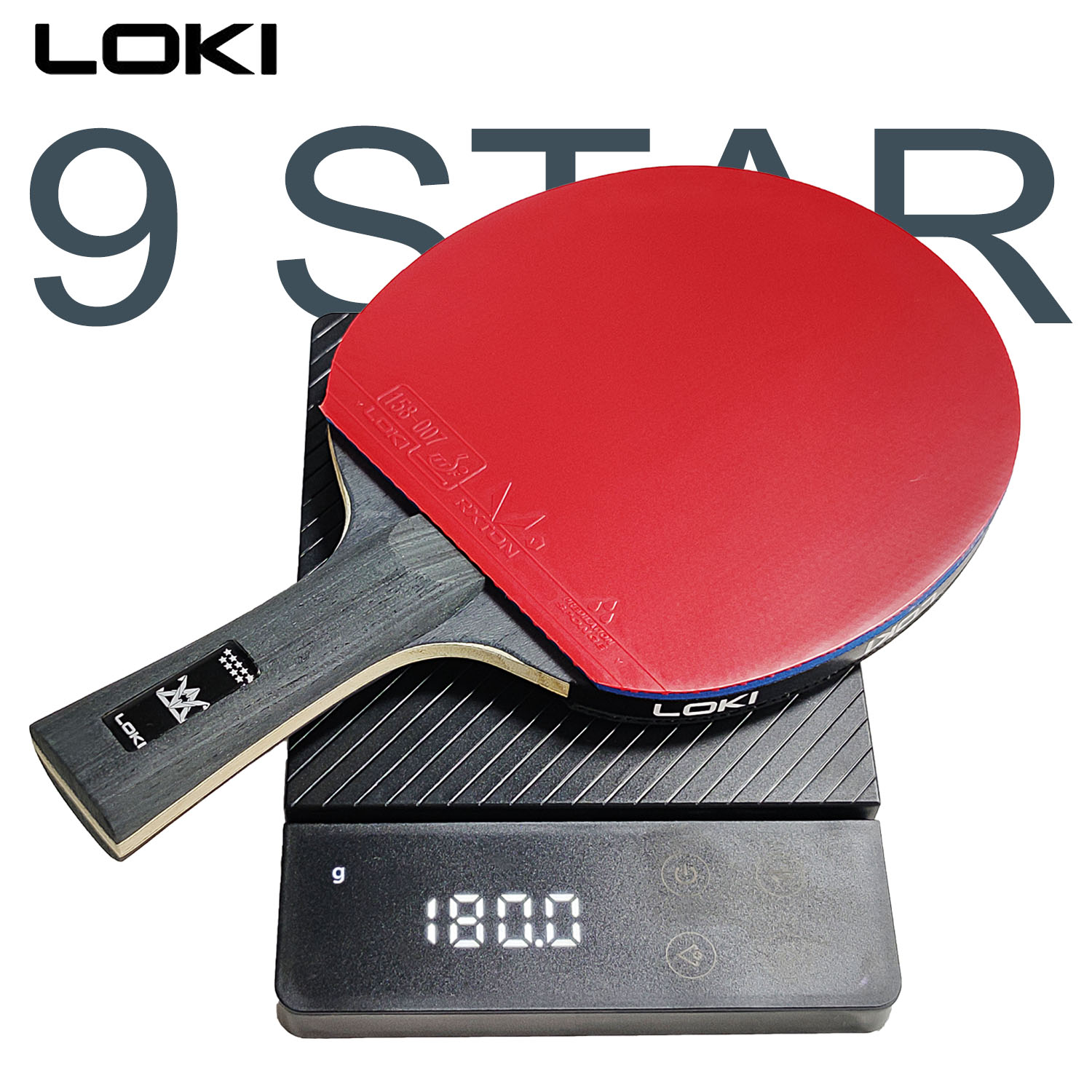 LOKI 9 Star Table Tennis Racke - Table Tennis Eleven のレビューと価格