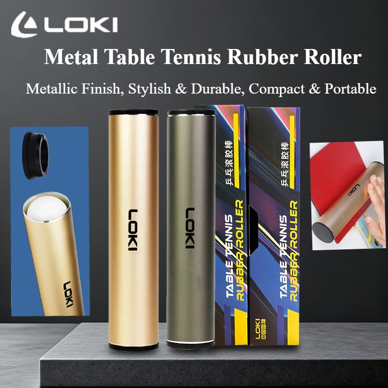 LOKI Metal Table Tennis Rubber - Table Tennis Game Pc のレビューと価格
