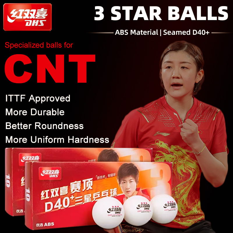 DHS D40+ DJ40+ Ping Pong Balls - Table Tennis Game Pc のレビューと価格