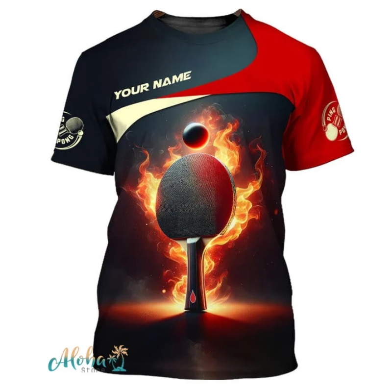 Full Print Ping Pong Tshirts F - Table Tennis China のレビューと価格